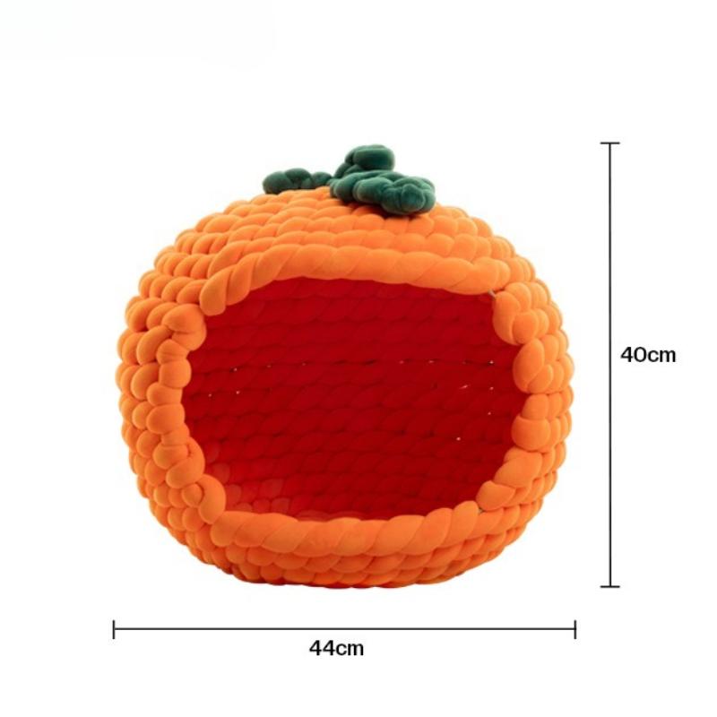 Soft Cat House Semi-enclosed Colorful Cat Bed Hand Knitting Creative Indoor Beds Comfortable Safe Pet Beds Kittens Hideout House оранжевый
Soft Cat House Semi-enclosed Colorful Cat Bed Hand Knitting Creative Indoor Beds Comfortable Safe Pet Beds Kittens Hideout House оранжевый