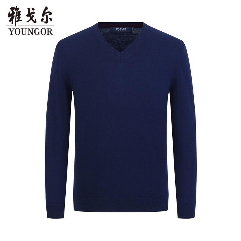 YOUNGOR Men s V-Neck Wool Sweater 105cm
YOUNGOR Men s V-Neck Wool Sweater 105cm