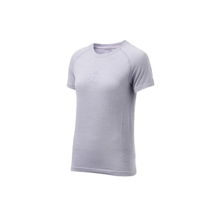 Li Ning Training Series Sports Slim Fit Short Sleeve T Shirt Women Tops Light-Mist-Purple ATSR424-1 L
Li Ning Training Series Sports Slim Fit Short Sleeve T Shirt Women Tops Light-Mist-Purple ATSR424-1 L