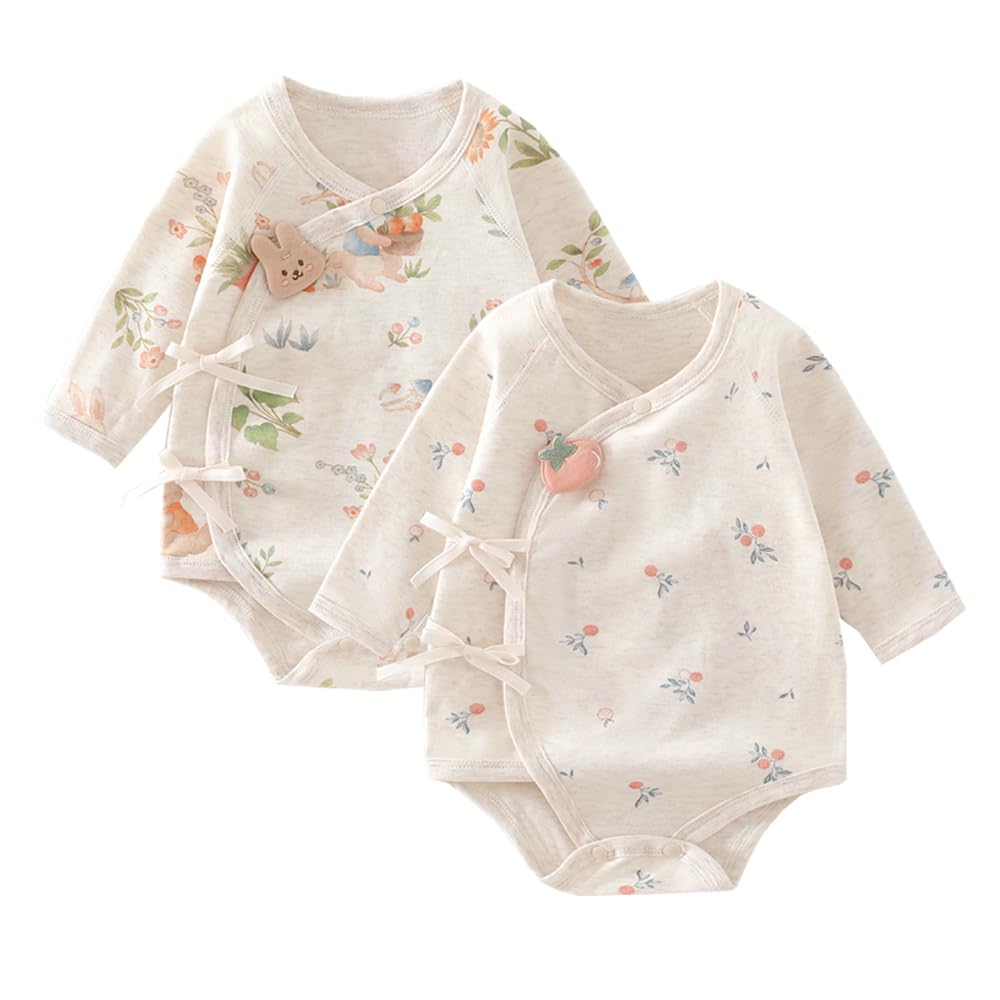 Baby nest Baby Clothes, 100% Cotton Rompers, Newborn Underwear, Organic Cotton Swaddle, Baby Shower Gift, Set of 2, Rabbit Design, Size 66, 3-6 Months
Baby nest Baby Clothes, 100% Cotton Rompers, Newborn Underwear, Organic Cotton Swaddle, Baby Shower Gift, Set of 2, Rabbit Design, Size 66, 3-6 Months