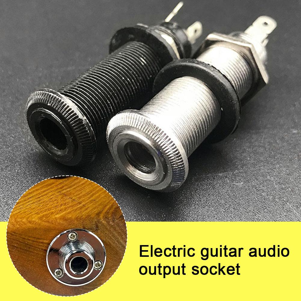 Electric Guitar 6.35mm Stereo Mono Output Jacks 1/4 Inch Socket Jack Pin Parts End Guitar Plug U0C2
Electric Guitar 6.35mm Stereo Mono Output Jacks 1/4 Inch Socket Jack Pin Parts End Guitar Plug U0C2