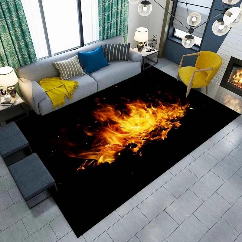 Flame Pattern Floor Mats Door Decoration Home Living Room Floor Mats 40x60cm
Flame Pattern Floor Mats Door Decoration Home Living Room Floor Mats 40x60cm