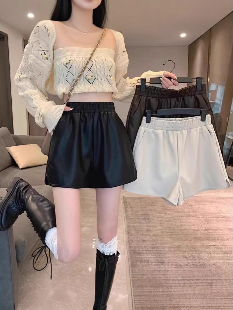 Women s High-Waisted PU Leather A-Line Shorts - Winter 2024, Versatile Wide-Leg Bootcut Pants 4XL
Women s High-Waisted PU Leather A-Line Shorts - Winter 2024, Versatile Wide-Leg Bootcut Pants 4XL