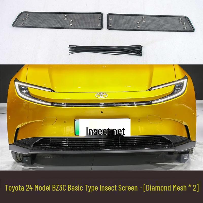 Toyota BZ3/BZ3C Front Grille Insect Screen and Dust Cover for Radiator Protection. Custom-Fit
Toyota BZ3/BZ3C Front Grille Insect Screen and Dust Cover for Radiator Protection. Custom-Fit