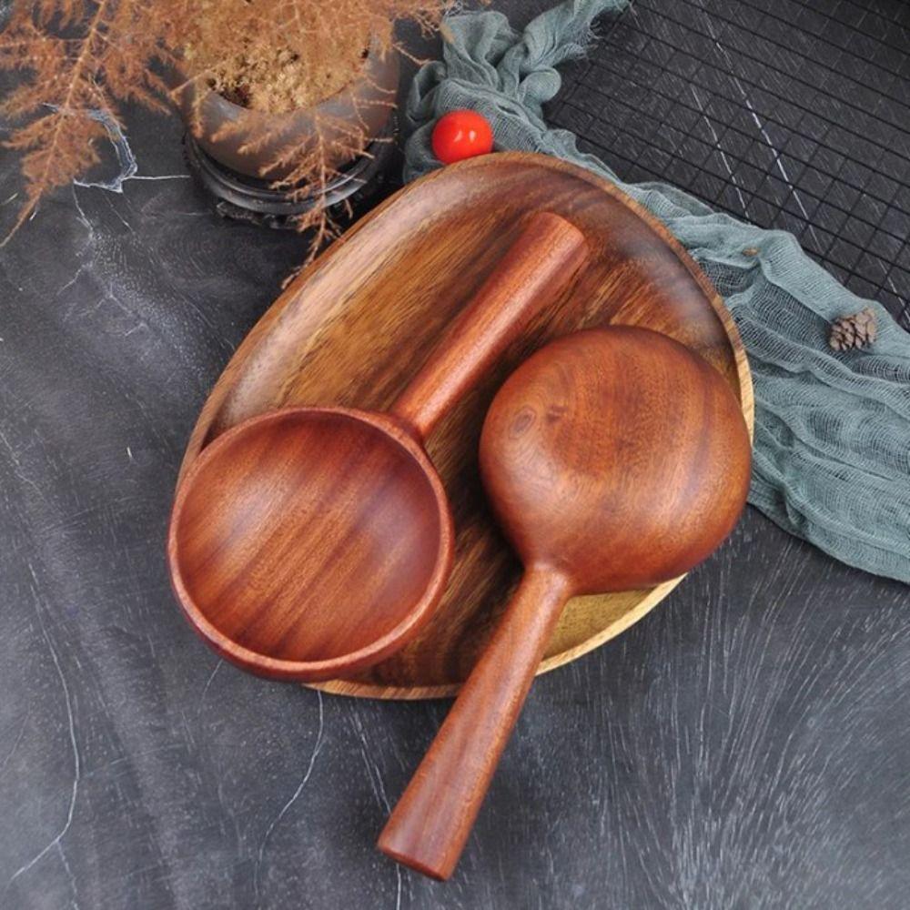 Vintage Wooden Soup Ladle Long Handle Serving Soup Spoon Exquisite Water Scoop Korean Mukbang
Vintage Wooden Soup Ladle Long Handle Serving Soup Spoon Exquisite Water Scoop Korean Mukbang