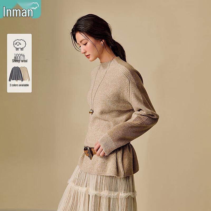 Женский свитер INMAN из мериносовой шерсти свободного кроя с цветными блоками XL
Женский свитер INMAN из мериносовой шерсти свободного кроя с цветными блоками XL