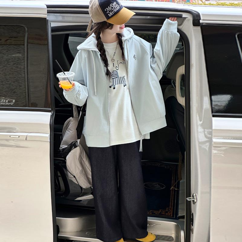 Girls Hooded Spring Jacket 2026 - Stylish Korean Casual Cardigan for Kids 160cm
Girls Hooded Spring Jacket 2026 - Stylish Korean Casual Cardigan for Kids 160cm