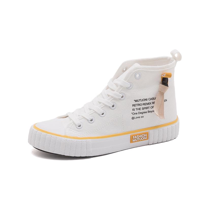 Весенние новые высокие парусиновые туфли Tide White Joker Student Board Shoes Ins Женская обувь 35 белый
Весенние новые высокие парусиновые туфли Tide White Joker Student Board Shoes Ins Женская обувь 35 белый