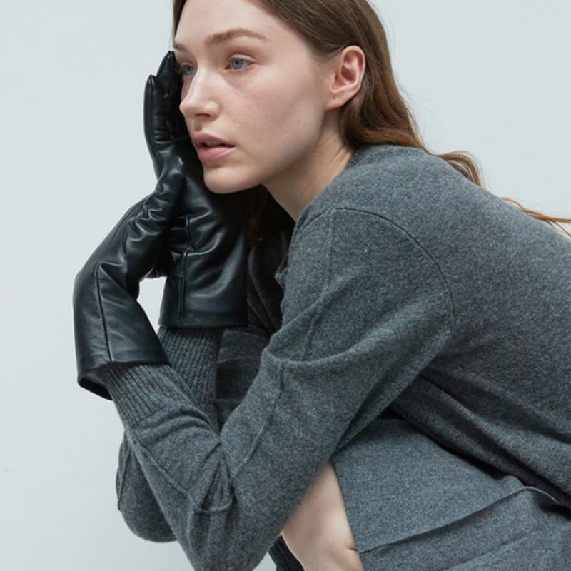 VERDEMAR Длинная кожаная перчатка из кожи ягненка наппа FREE
VERDEMAR Длинная кожаная перчатка из кожи ягненка наппа FREE