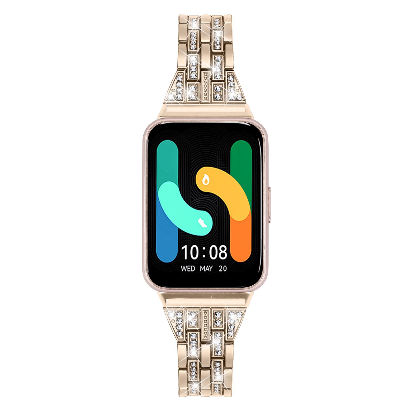 Для Samsung Galaxy Fit3 SM-R390 Жіночий Запасний Металевий Ремінець для Годинника зі Стразами в 2 Ряди Silver
Для Samsung Galaxy Fit3 SM-R390 Жіночий Запасний Металевий Ремінець для Годинника зі Стразами в 2 Ряди Silver