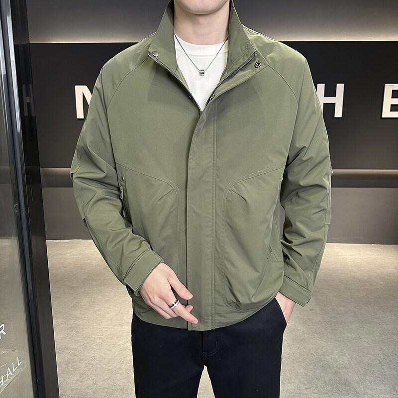 Men S Stand-Up Collar Jacket Spring New Casual Basic Fashion Versatile Tooling Jacket Fashion Handsome Top 4XL (recommended 185-102.5kg) зелёный
Men S Stand-Up Collar Jacket Spring New Casual Basic Fashion Versatile Tooling Jacket Fashion Handsome Top 4XL (recommended 185-102.5kg) зелёный