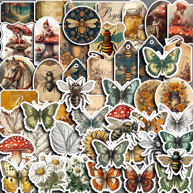 Deep Forest Waterproof Butterfly Stickers (50 Sheets) for Cute Cup DIY Decoration
Deep Forest Waterproof Butterfly Stickers (50 Sheets) for Cute Cup DIY Decoration