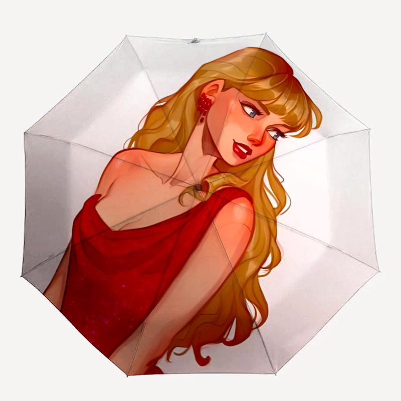 1pc Taylor Swift Automatic Folding Umbrella, Portable Collapsible Design, 8-Rib Iron Frame, , All-Season Casual Outdoor Accessory yy0901142
1pc Taylor Swift Automatic Folding Umbrella, Portable Collapsible Design, 8-Rib Iron Frame, , All-Season Casual Outdoor Accessory yy0901142