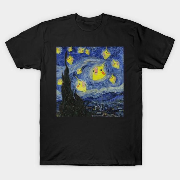 Men Black Print T-shirt Cockatiel Starry Night No-Cut Transfer Paper Print Cotton Tshirt 4XL
Men Black Print T-shirt Cockatiel Starry Night No-Cut Transfer Paper Print Cotton Tshirt 4XL