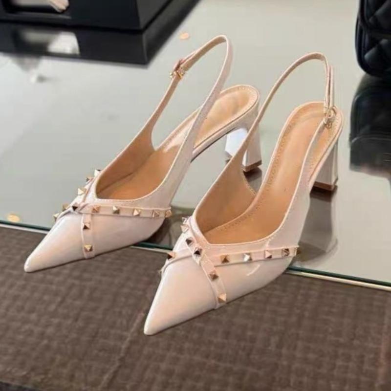 Rivet One Strap High Heels Women s Summer New Block Heel Pointed Toe Sexy Senior Non-Tired Foot Wrapped Head Sandals 40
Rivet One Strap High Heels Women s Summer New Block Heel Pointed Toe Sexy Senior Non-Tired Foot Wrapped Head Sandals 40