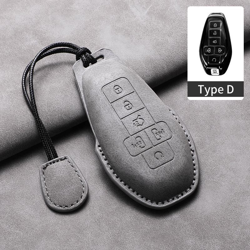 Car Key Case Cover For DENZA D9 DM D9 EV Leather Car Remote Key Case Cover Car Keychain Protector Shell Decorative Accessories
Car Key Case Cover For DENZA D9 DM D9 EV Leather Car Remote Key Case Cover Car Keychain Protector Shell Decorative Accessories