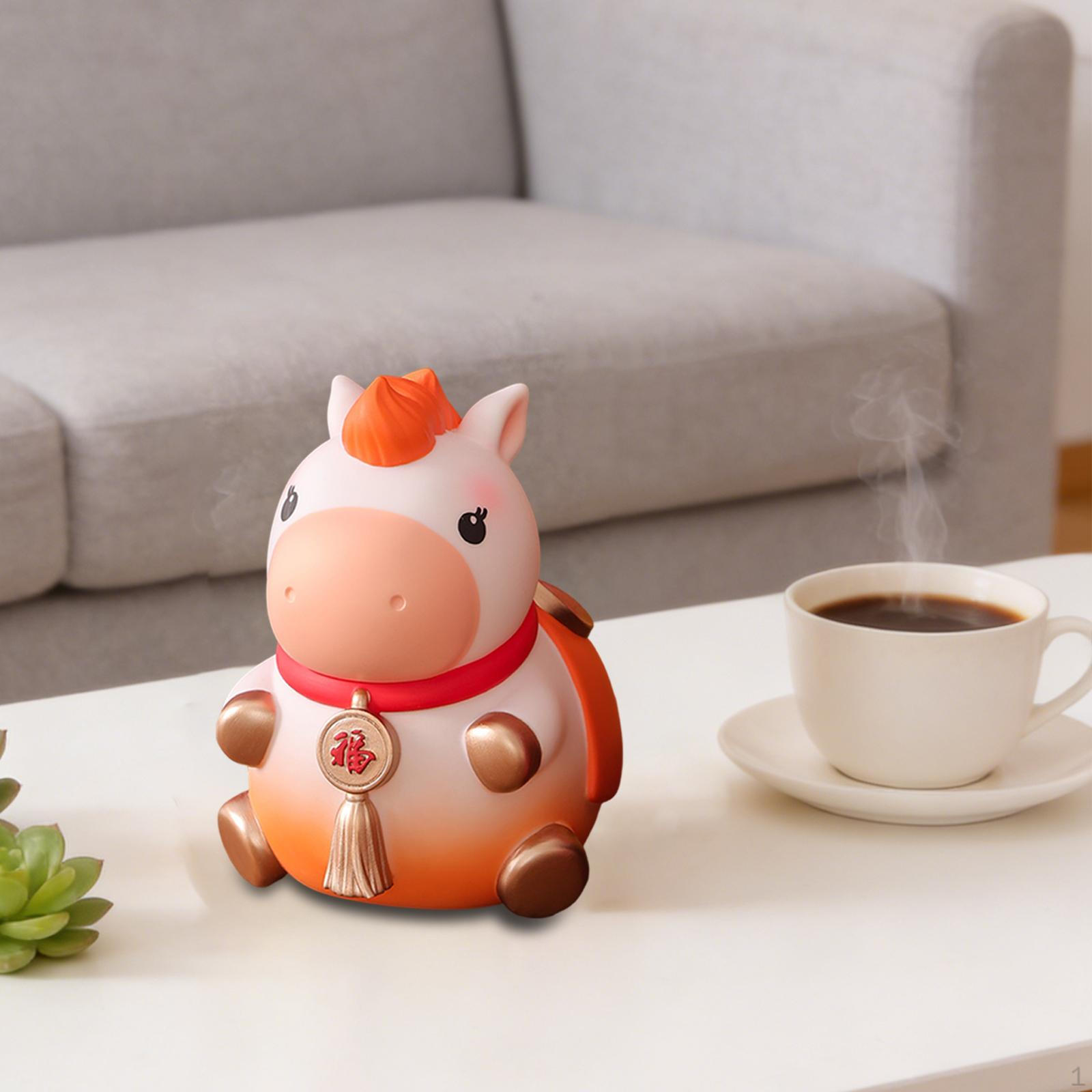 Decorative Horse Statue, Piggy Bank Figurine, Table Decoration, Animal Sculpture for Shelf, Orange Small
Decorative Horse Statue, Piggy Bank Figurine, Table Decoration, Animal Sculpture for Shelf, Orange Small