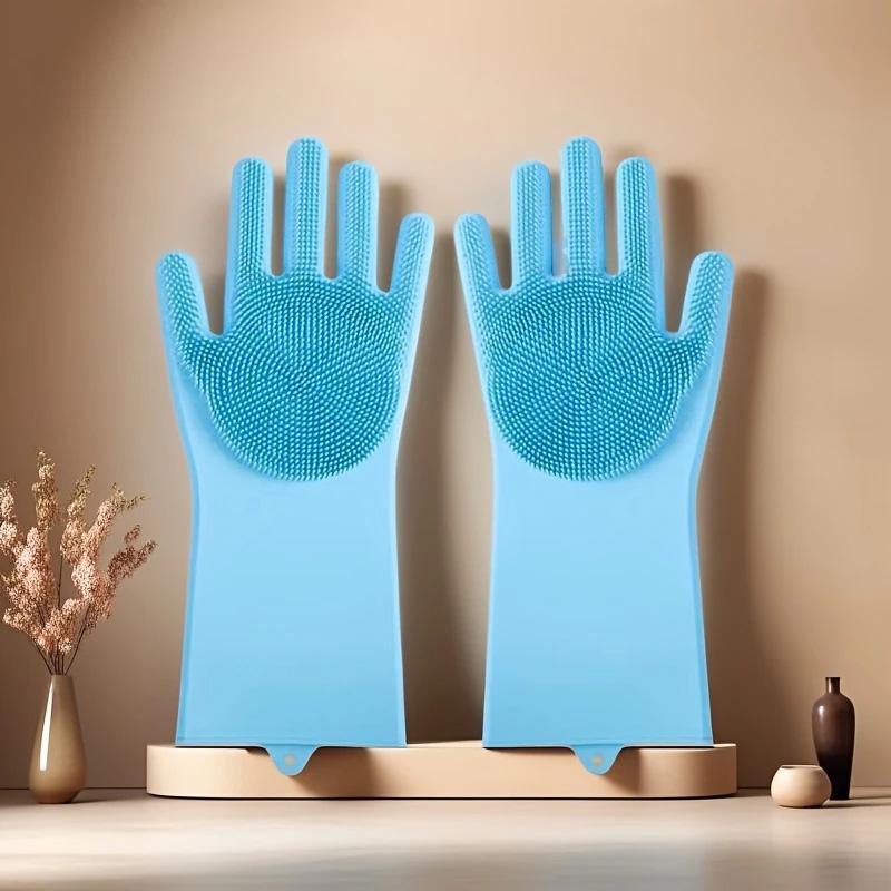 Blue Extra Long Thick Silicone Gloves, Heat & Cut Resistant. 17x16cm, with Lining, for Heavy Duty Cleaning United States
Blue Extra Long Thick Silicone Gloves, Heat & Cut Resistant. 17x16cm, with Lining, for Heavy Duty Cleaning United States