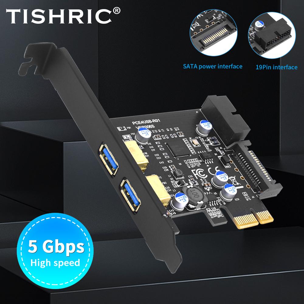 TISHRIC USB3.2 Gen 1 19-контактный адаптер карты расширения PCIE 1X 2-портовый Mastercontrol D720201 PCI-карта
TISHRIC USB3.2 Gen 1 19-контактный адаптер карты расширения PCIE 1X 2-портовый Mastercontrol D720201 PCI-карта