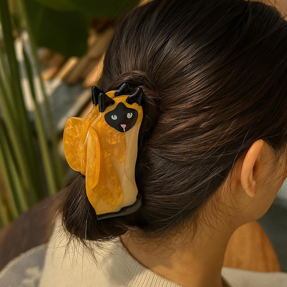 Cartoon Animal Hair Clip Acetic Acid Shark Clip Creative Acetate Cat Hair Claw Girl Style 2
Cartoon Animal Hair Clip Acetic Acid Shark Clip Creative Acetate Cat Hair Claw Girl Style 2