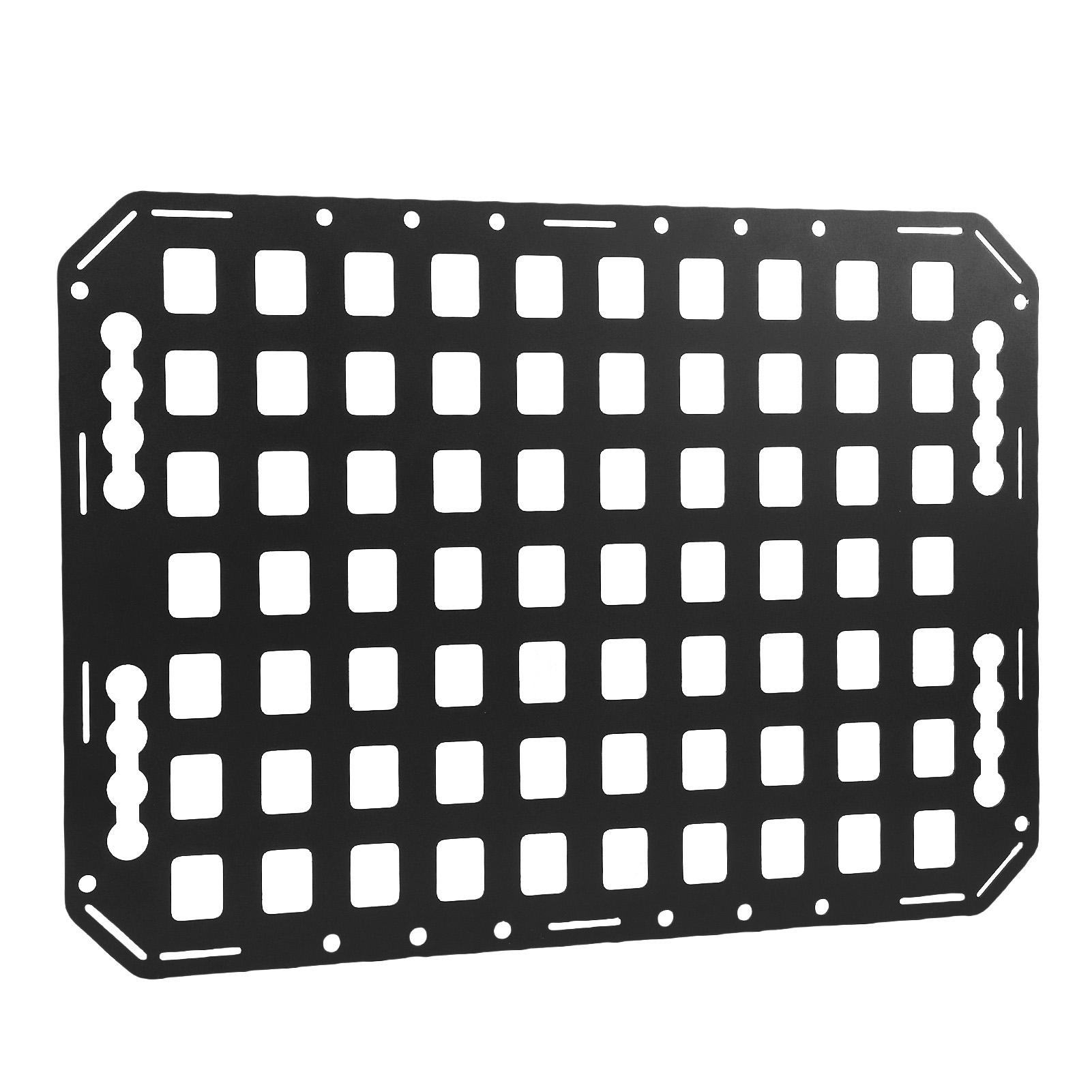 Truck Bed Molle Panel 390x533x2mm Aluminum Multifunctional L Track Car Modular Storage Panel Rack for Cars SUVs Pickup RVs
Truck Bed Molle Panel 390x533x2mm Aluminum Multifunctional L Track Car Modular Storage Panel Rack for Cars SUVs Pickup RVs