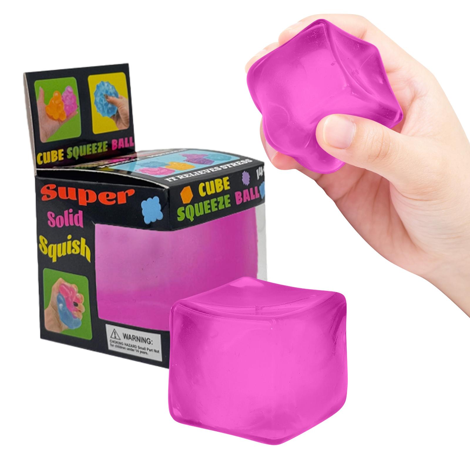 Solid Cube Squeeze Ball Soft Stress Relief Toy for Hand Exercise and Sensory Relaxation for Home Office Use One Size фіолетовий
Solid Cube Squeeze Ball Soft Stress Relief Toy for Hand Exercise and Sensory Relaxation for Home Office Use One Size фіолетовий