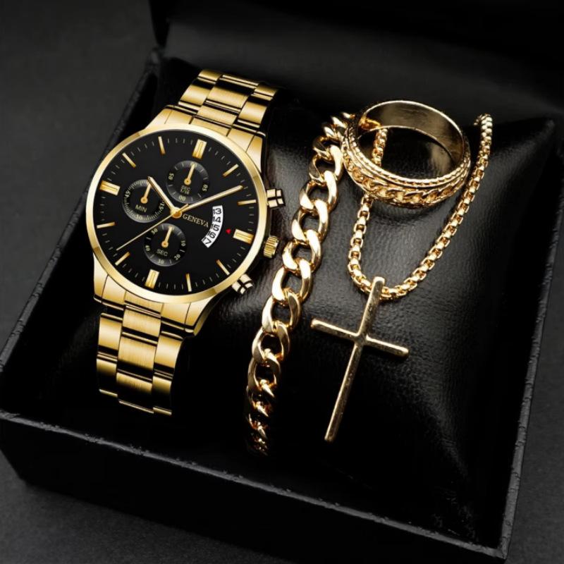 New Men S Steel Belt Calendar Quartz Watch, Sports Pointer Quartz Watch Men S Watch large price
New Men S Steel Belt Calendar Quartz Watch, Sports Pointer Quartz Watch Men S Watch large price