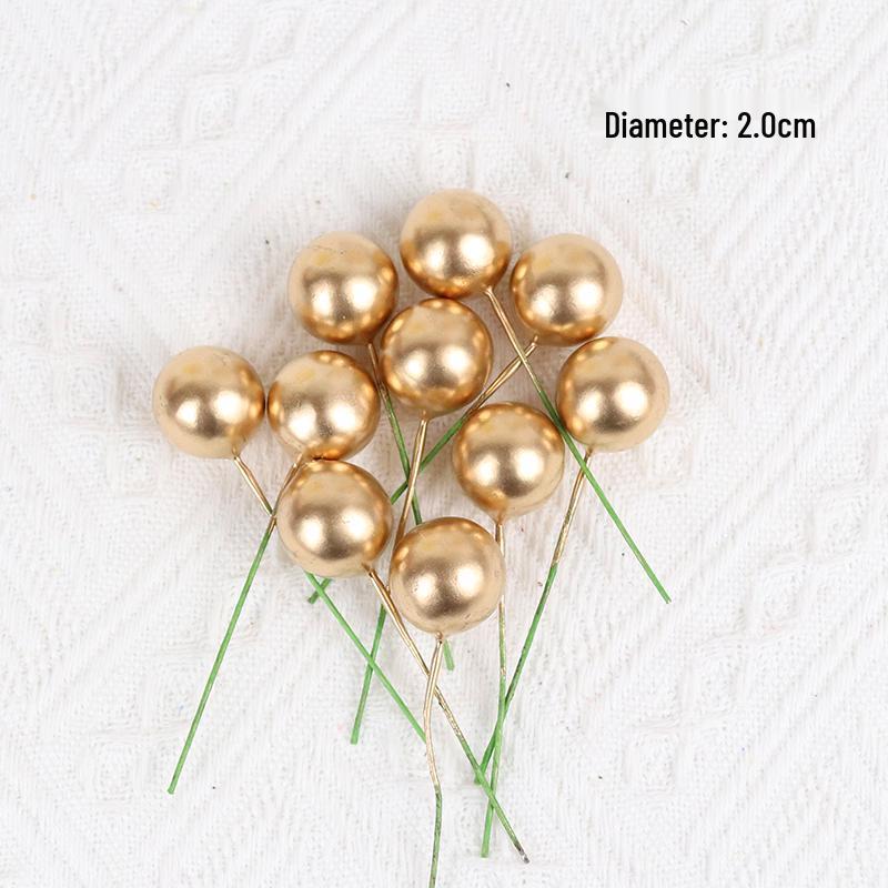 Набор золотых и серебряных шариков для украшения торта - 10 штук, аксессуары для топпера на день рождения
Набор золотых и серебряных шариков для украшения торта - 10 штук, аксессуары для топпера на день рождения