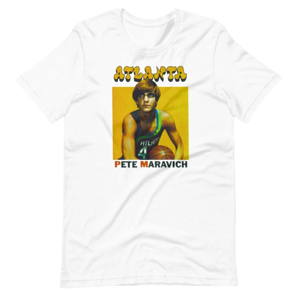 PISTOL PETE MARAVICH Graphic Tee Shirt Short-Sleeve Unisex 100% Cotton T-shirt Mens Tees Top XL
PISTOL PETE MARAVICH Graphic Tee Shirt Short-Sleeve Unisex 100% Cotton T-shirt Mens Tees Top XL