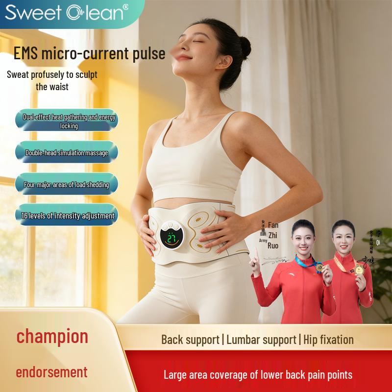 Smart Abdominal & Lumbar Support Belt with Massager and Heat Therapy брудно-білий
Smart Abdominal & Lumbar Support Belt with Massager and Heat Therapy брудно-білий