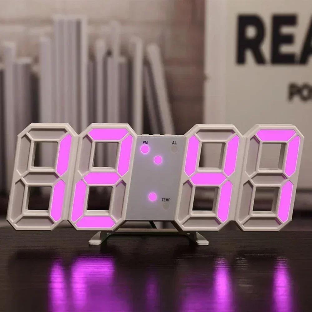 Digital Desktop Clock Wall-mounted Decorative Electronic Desk Clock With Adjustable Luminous Mode Digital Alarm Clocks Table Led
Digital Desktop Clock Wall-mounted Decorative Electronic Desk Clock With Adjustable Luminous Mode Digital Alarm Clocks Table Led