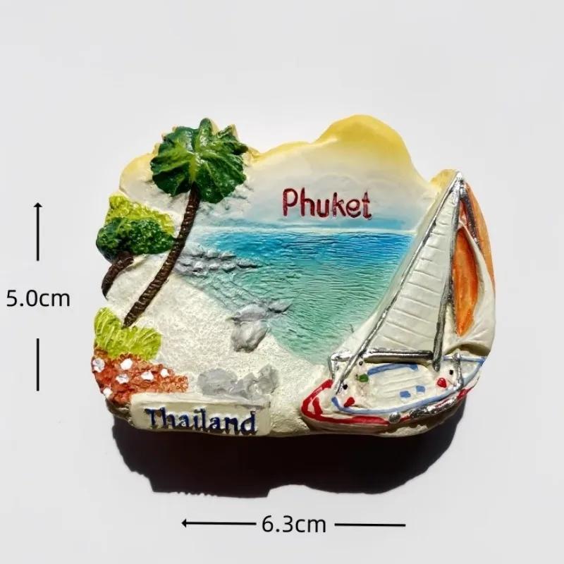 Thailand Souvenirs Phuket Chiangmai Fridge Stickers Krabi Wat Phra Kaew Samui Fridge Magnetic Stickers Wedding Gifts
Thailand Souvenirs Phuket Chiangmai Fridge Stickers Krabi Wat Phra Kaew Samui Fridge Magnetic Stickers Wedding Gifts