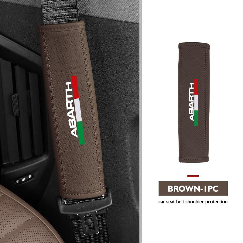 Leather Car Seat Belt Protector Pad Shoulder Strap Cover For Abarth 500 595 695 Punto 124 Spider Panda
Leather Car Seat Belt Protector Pad Shoulder Strap Cover For Abarth 500 595 695 Punto 124 Spider Panda