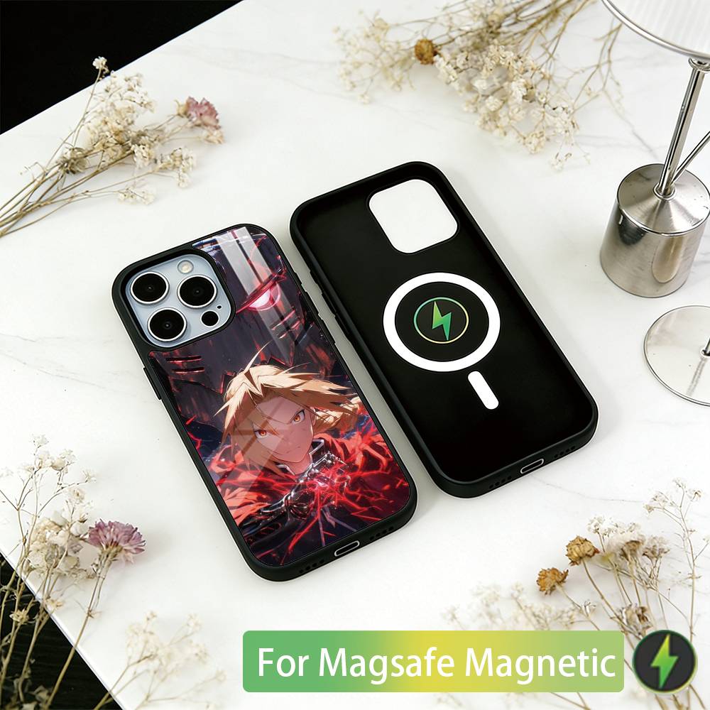 Fullmetal Alchemist Edward Elric Phone Case For iPhone17,16,15,14,13,12,11 Plus,Pro Magnetic For Magsafe Wireless Charging iPhone15ProMax
Fullmetal Alchemist Edward Elric Phone Case For iPhone17,16,15,14,13,12,11 Plus,Pro Magnetic For Magsafe Wireless Charging iPhone15ProMax