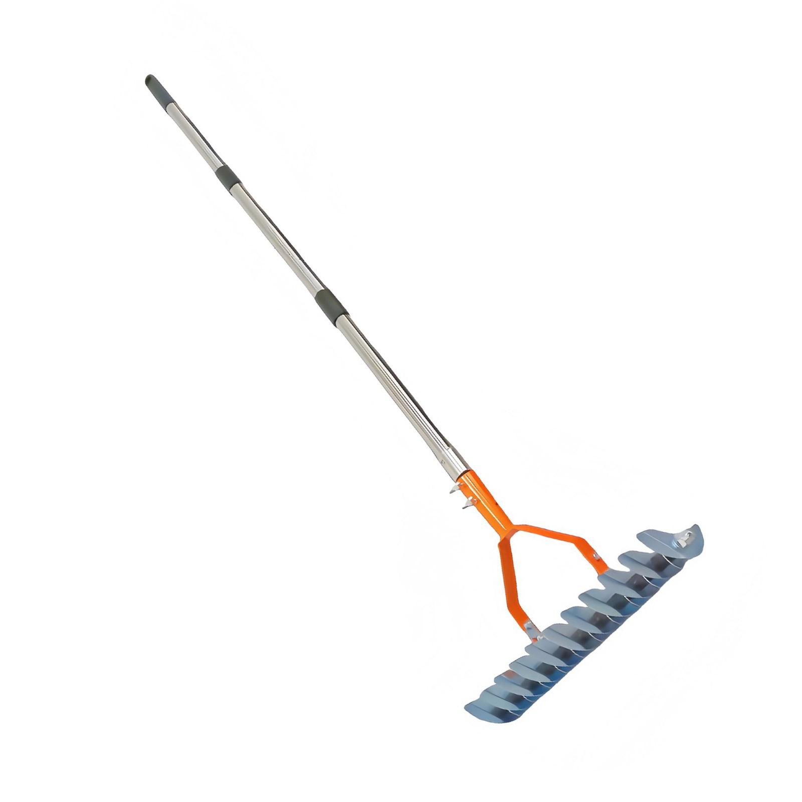 Multiple Terrain Yard Detachable Rakes Detachable Design For Fallen Leaves Tight Spaces Ergonomic Grip Gardening Tool
Multiple Terrain Yard Detachable Rakes Detachable Design For Fallen Leaves Tight Spaces Ergonomic Grip Gardening Tool