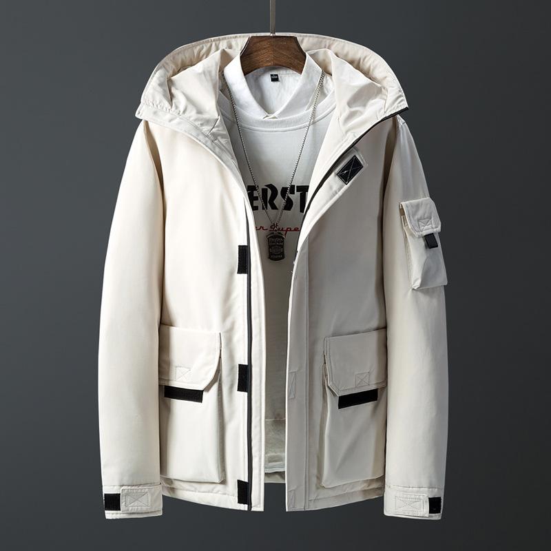 Men s thickened down jacket casual all-matching winter coat fashionable hooded fashionable loose handsome autumn and winter clothes M
Men s thickened down jacket casual all-matching winter coat fashionable hooded fashionable loose handsome autumn and winter clothes M