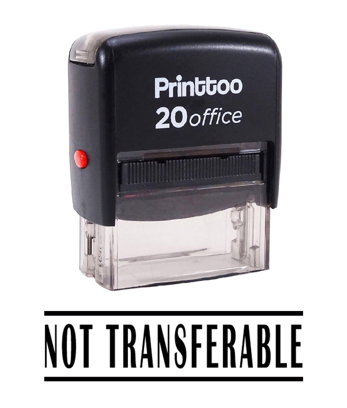 Printtoo Rubber Stamp Office Канцелярские товары НЕ ПЕРЕДАВАЕМЫЕ Самостоятельная печать на заказ 14 mm x 38 mm (Approx) чёрный
Printtoo Rubber Stamp Office Канцелярские товары НЕ ПЕРЕДАВАЕМЫЕ Самостоятельная печать на заказ 14 mm x 38 mm (Approx) чёрный