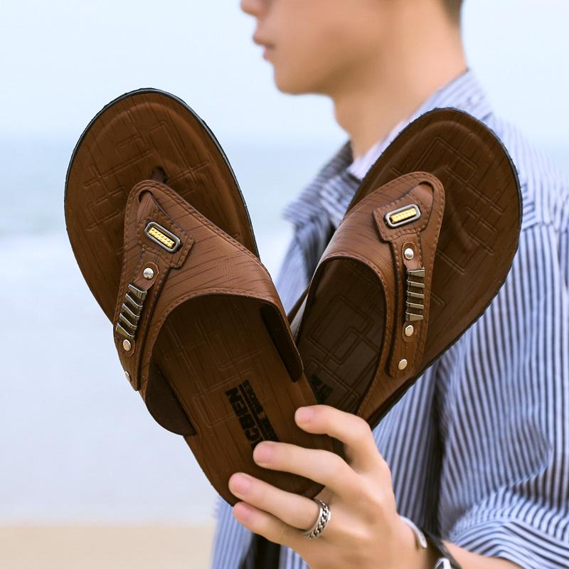 Flip Flops Male Slippers Men Summer Beach Shoes For Men Flip Flops Men s Sandals 39 коричневий
Flip Flops Male Slippers Men Summer Beach Shoes For Men Flip Flops Men s Sandals 39 коричневий