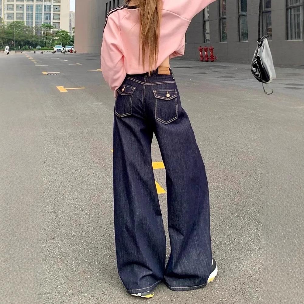 Women s High Waist Retro Wide-Leg Jeans in Dark Blue - Spring/Autumn 2025 XL темно-синий
Women s High Waist Retro Wide-Leg Jeans in Dark Blue - Spring/Autumn 2025 XL темно-синий