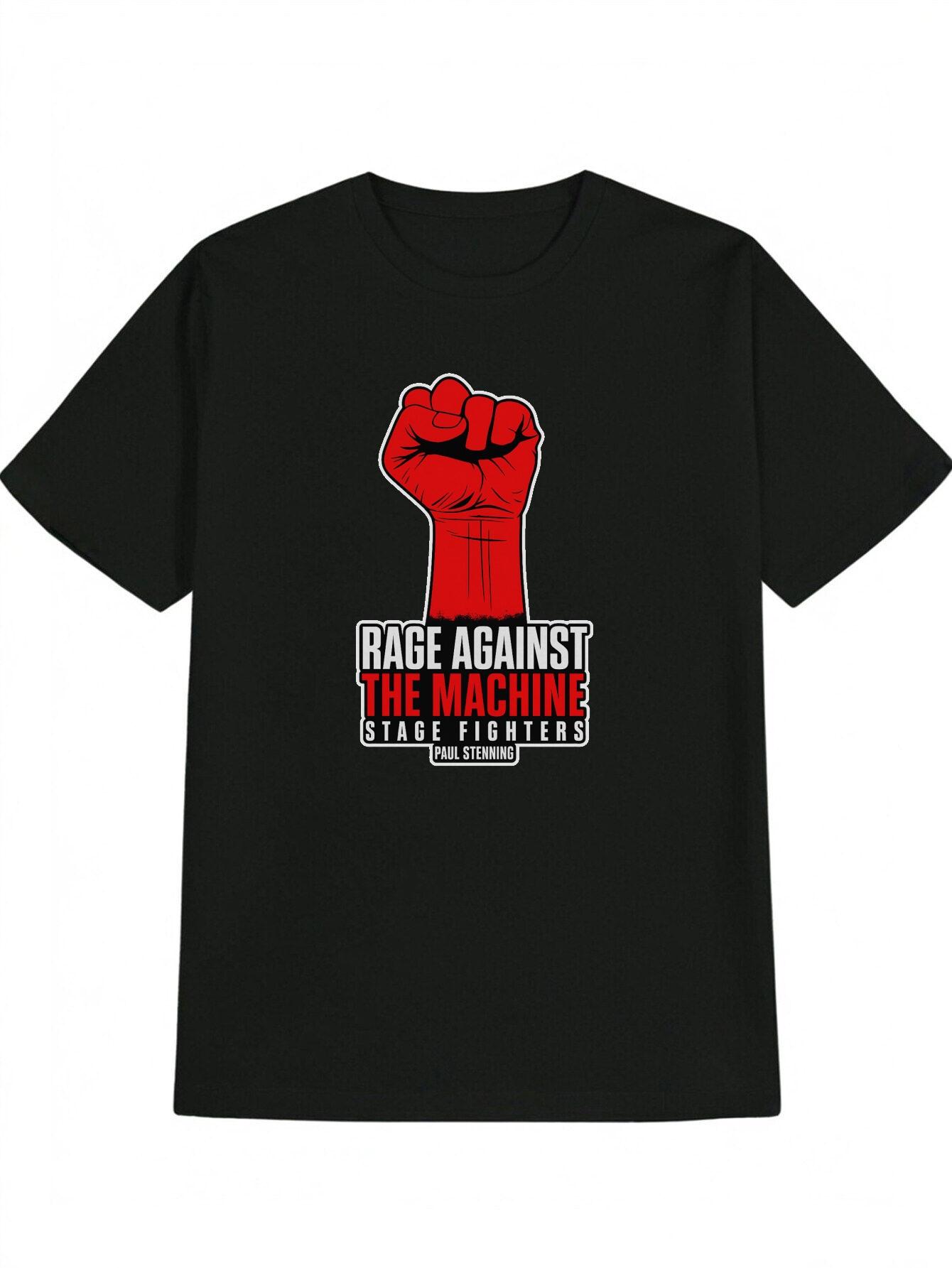 Rage Against the Machine Graphic T-shirt - Red Fist Design M
Rage Against the Machine Graphic T-shirt - Red Fist Design M