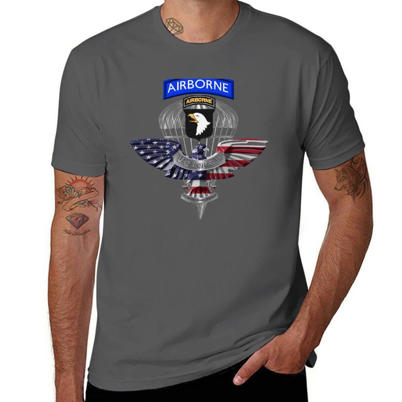 101st Airborne Division “Screaming Eagles” Veteran T-Shirt plus size tops Aesthetic clothing quick-drying mens white t shirts 4XL
101st Airborne Division “Screaming Eagles” Veteran T-Shirt plus size tops Aesthetic clothing quick-drying mens white t shirts 4XL