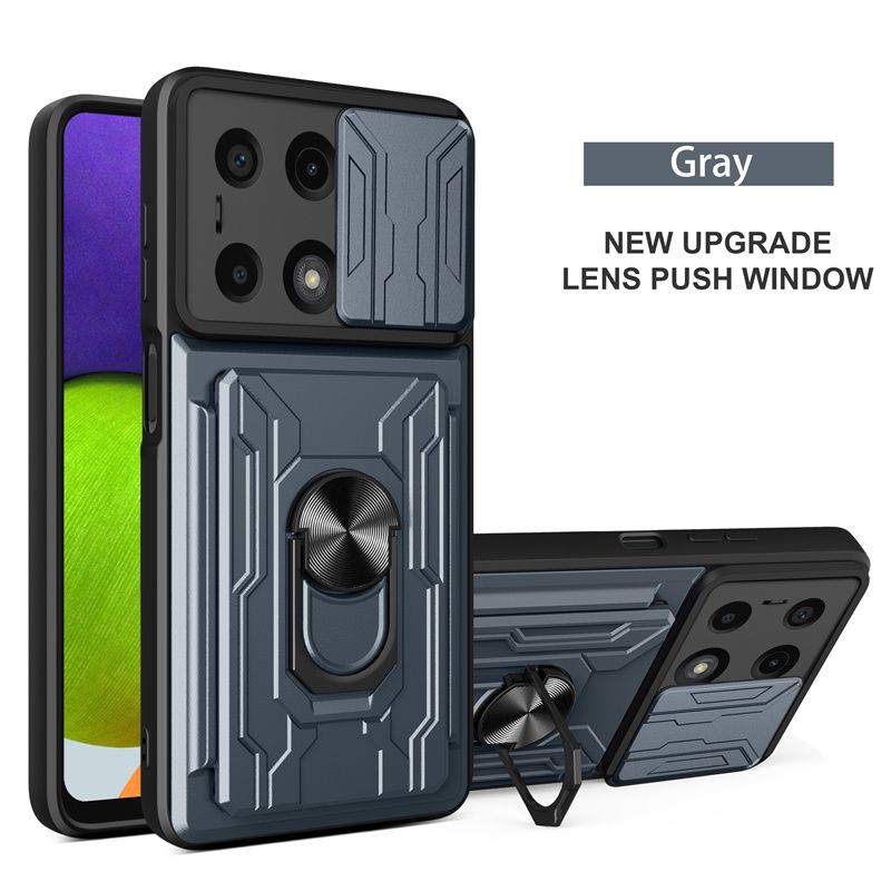 Case For Xiaomi Poco X6 X5 Pro 5G F3 F4 GT F5 5G M4 M5 M6 Pro X3 NFC X4 GT Grade Card Slot Cover Poco C40 Cover With Ring Poco F3 (F3 Pro)
Case For Xiaomi Poco X6 X5 Pro 5G F3 F4 GT F5 5G M4 M5 M6 Pro X3 NFC X4 GT Grade Card Slot Cover Poco C40 Cover With Ring Poco F3 (F3 Pro)