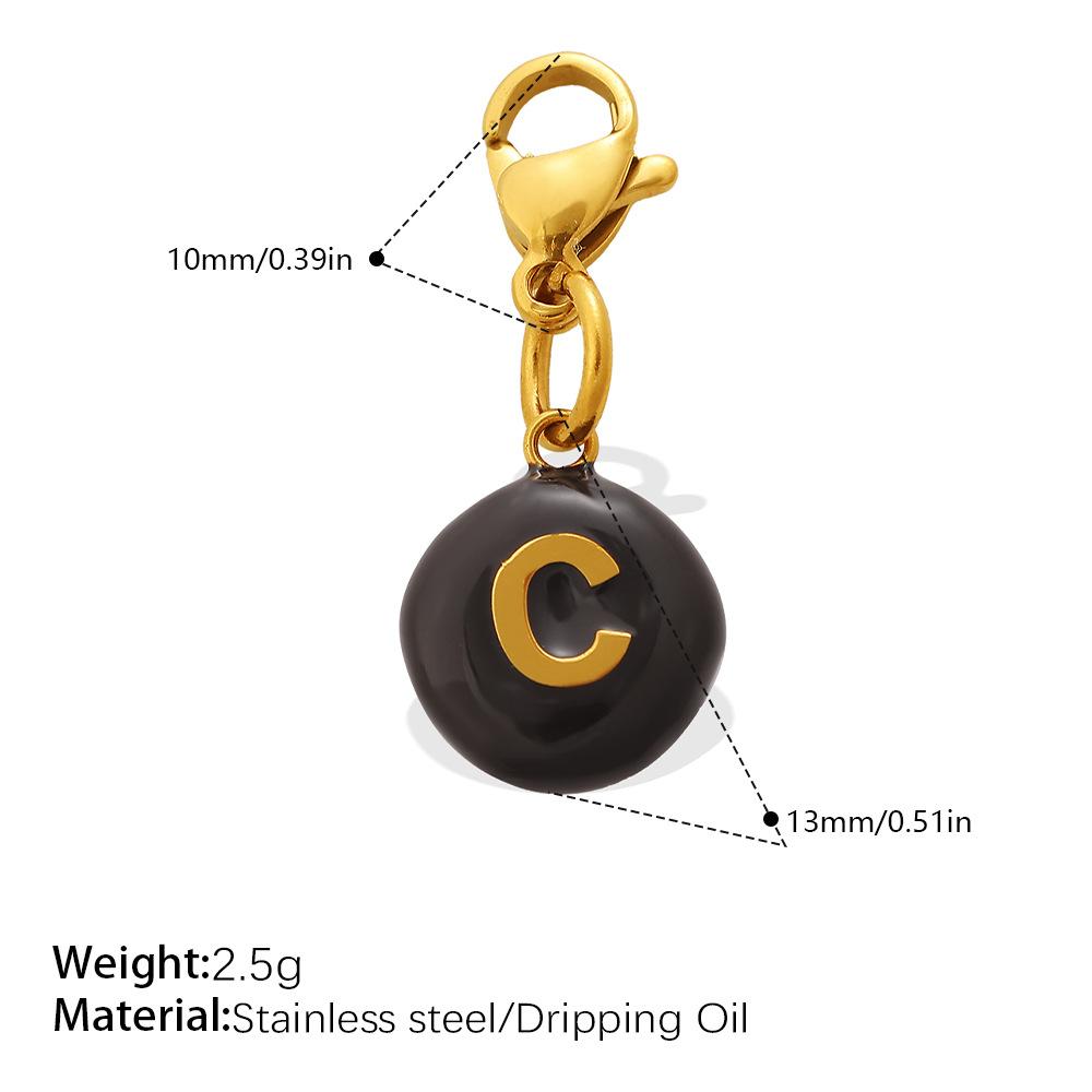 Sweet Cool Style Color Dopamine 26 Letter Lobster Buckle Pendant DIY Versatile Candy Color Accessories
Sweet Cool Style Color Dopamine 26 Letter Lobster Buckle Pendant DIY Versatile Candy Color Accessories