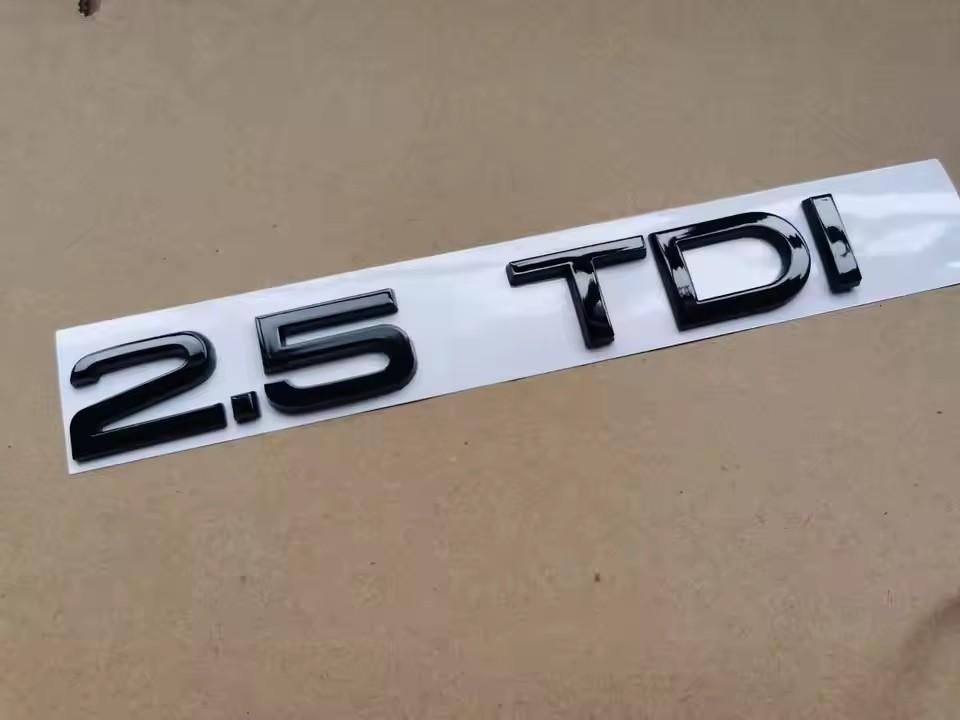 1X Хромированный Глянцевый черный ABS 2.5 TDI 2.5TDI Значок-наклейка на задний багажник кузова автомобиля для A3 A4 Аксессуары
1X Хромированный Глянцевый черный ABS 2.5 TDI 2.5TDI Значок-наклейка на задний багажник кузова автомобиля для A3 A4 Аксессуары