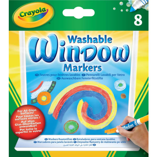 Crayola Window Marker Pen 8 Colors Removable Window Pen Window Markers 588165 Genuine Product
Crayola Window Marker Pen 8 Colors Removable Window Pen Window Markers 588165 Genuine Product
