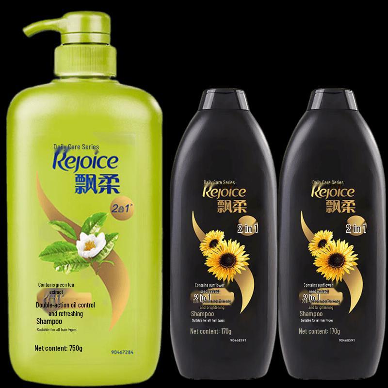 Rejoice Dual-Effect Green Tea & Sunflower Seed Shampoo Bundle
Rejoice Dual-Effect Green Tea & Sunflower Seed Shampoo Bundle