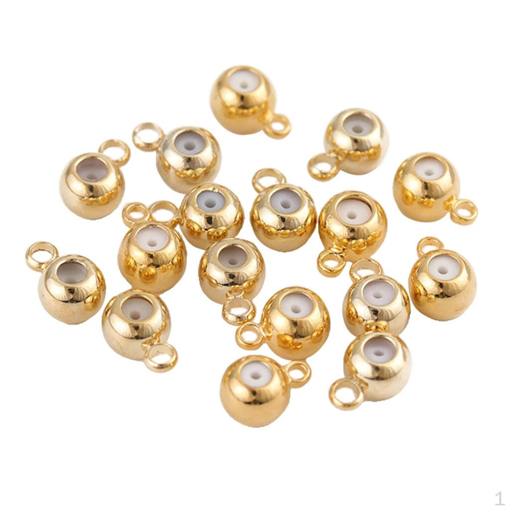 10 Pieces Beads Copper Necklace Bracelet Spacer 4mm / 5mm Dia. Gold
10 Pieces Beads Copper Necklace Bracelet Spacer 4mm / 5mm Dia. Gold