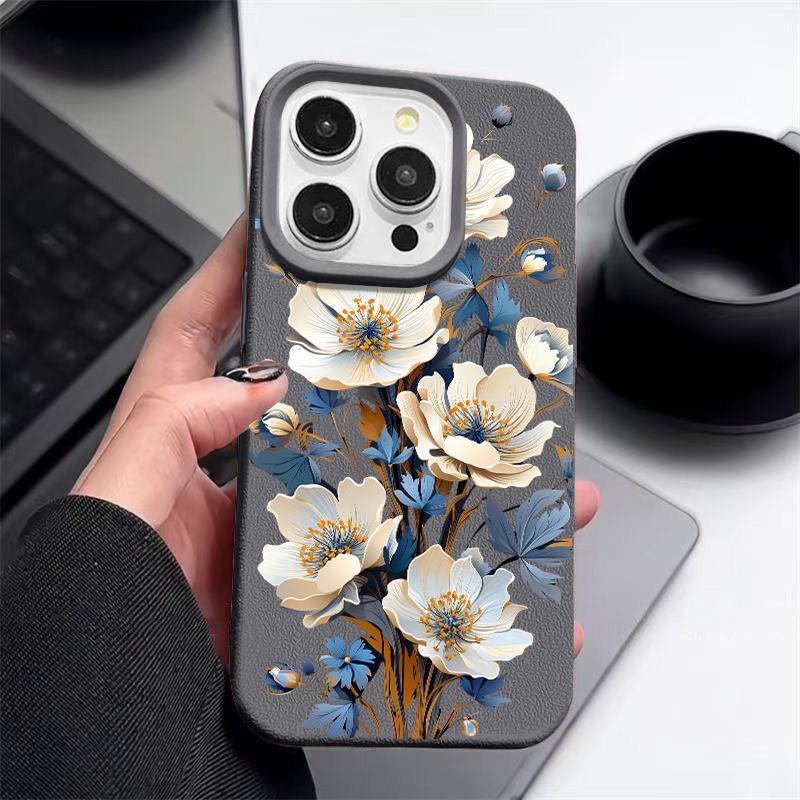 Шкіряний чохол для телефону з блакитним квітковим візерунком для iPhone 16 Pro 15 14 13 12 Pro Max Протиударний матовий тонкий однотонний однотонний захисний захисний чохол із ТПУ iPhone 12 сірий
Шкіряний чохол для телефону з блакитним квітковим візерунком для iPhone 16 Pro 15 14 13 12 Pro Max Протиударний матовий тонкий однотонний однотонний захисний захисний чохол із ТПУ iPhone 12 сірий