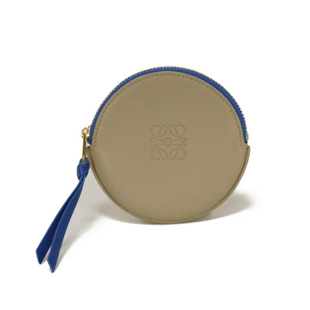 Used 12695 Cookie Coin Purse 7943 Blue Two-Tone Zip Around Anagram Embossing Green Unisex from Japan AUTHENTIC
Used 12695 Cookie Coin Purse 7943 Blue Two-Tone Zip Around Anagram Embossing Green Unisex from Japan AUTHENTIC