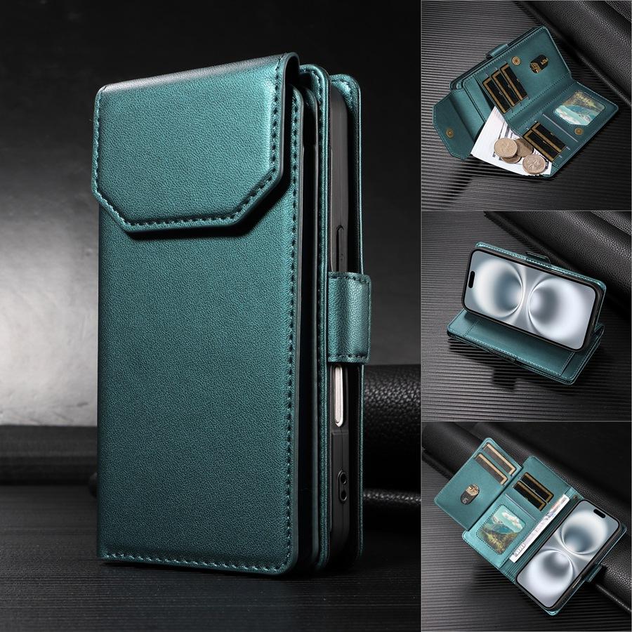 Multi-function Double Layer Wallet Case with 11 Card Slots & 2 Cash Pockets for iPhone/Samsung/Google PU Leather Wristband Kickstand Phone Case Cover Samsung A70/A70S чёрный
Multi-function Double Layer Wallet Case with 11 Card Slots & 2 Cash Pockets for iPhone/Samsung/Google PU Leather Wristband Kickstand Phone Case Cover Samsung A70/A70S чёрный